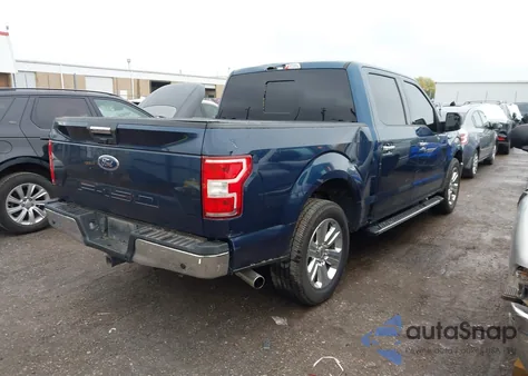 2018 Ford F150 Supercrew из США, поврежденный, VIN 1FTEW1C50JFE36833